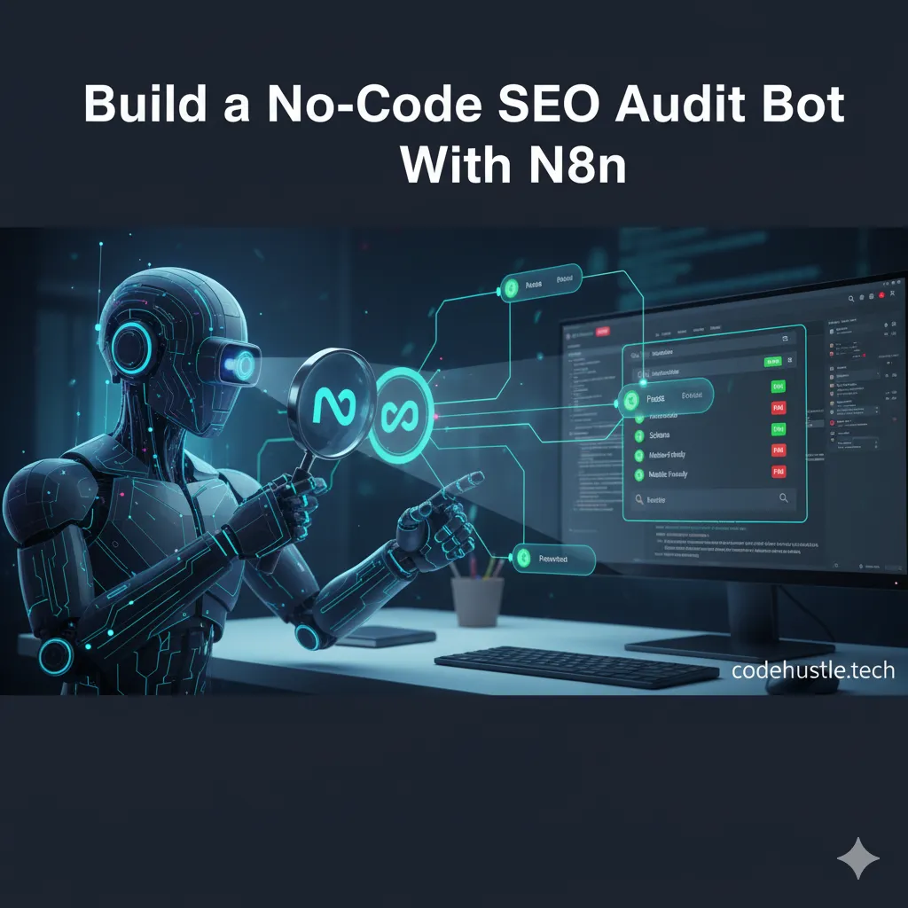 Build a No Code SEO Audit Bot With N8n